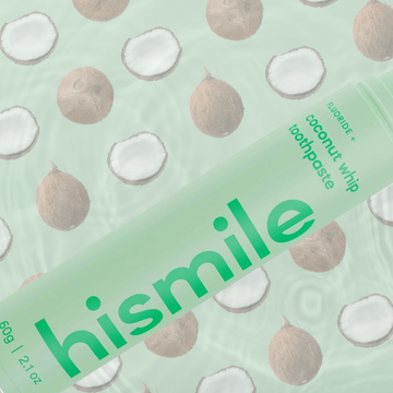 hismile coconut whip toothpaste