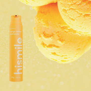 hismile mango sorbet toothpaste